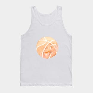 Basketball Watercolor Tank Top